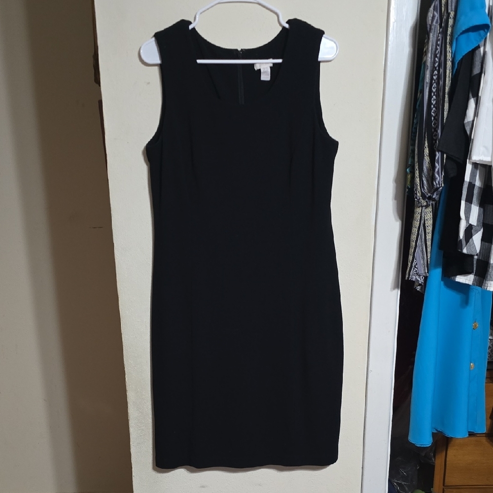 Chico's Black Sleeveless Mini Dress